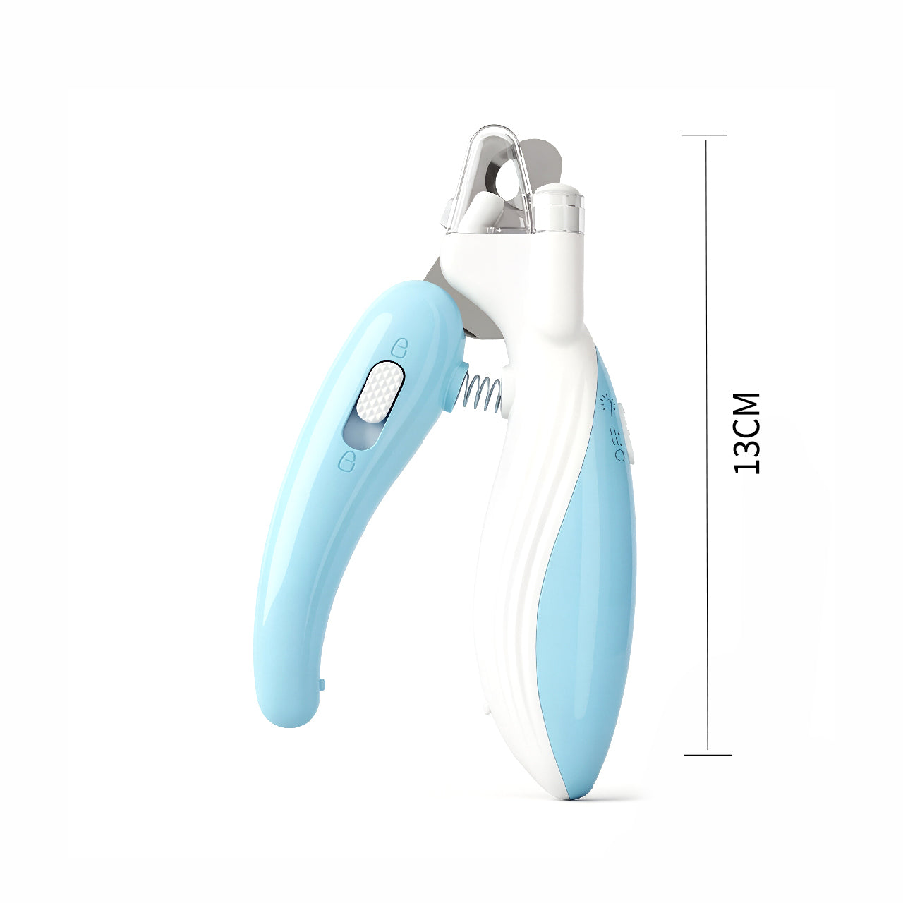 LED Pet Nail Clippers with Anti-Splash Shield