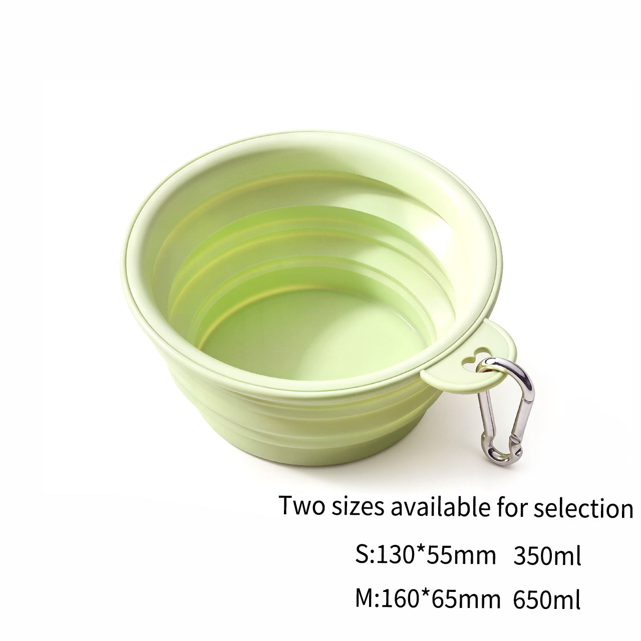 Macaron Collapsible Silicone Pet Bowl