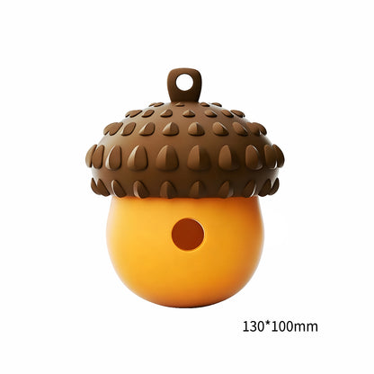 Acorn-Shaped IQ Treat Snuffle Ball