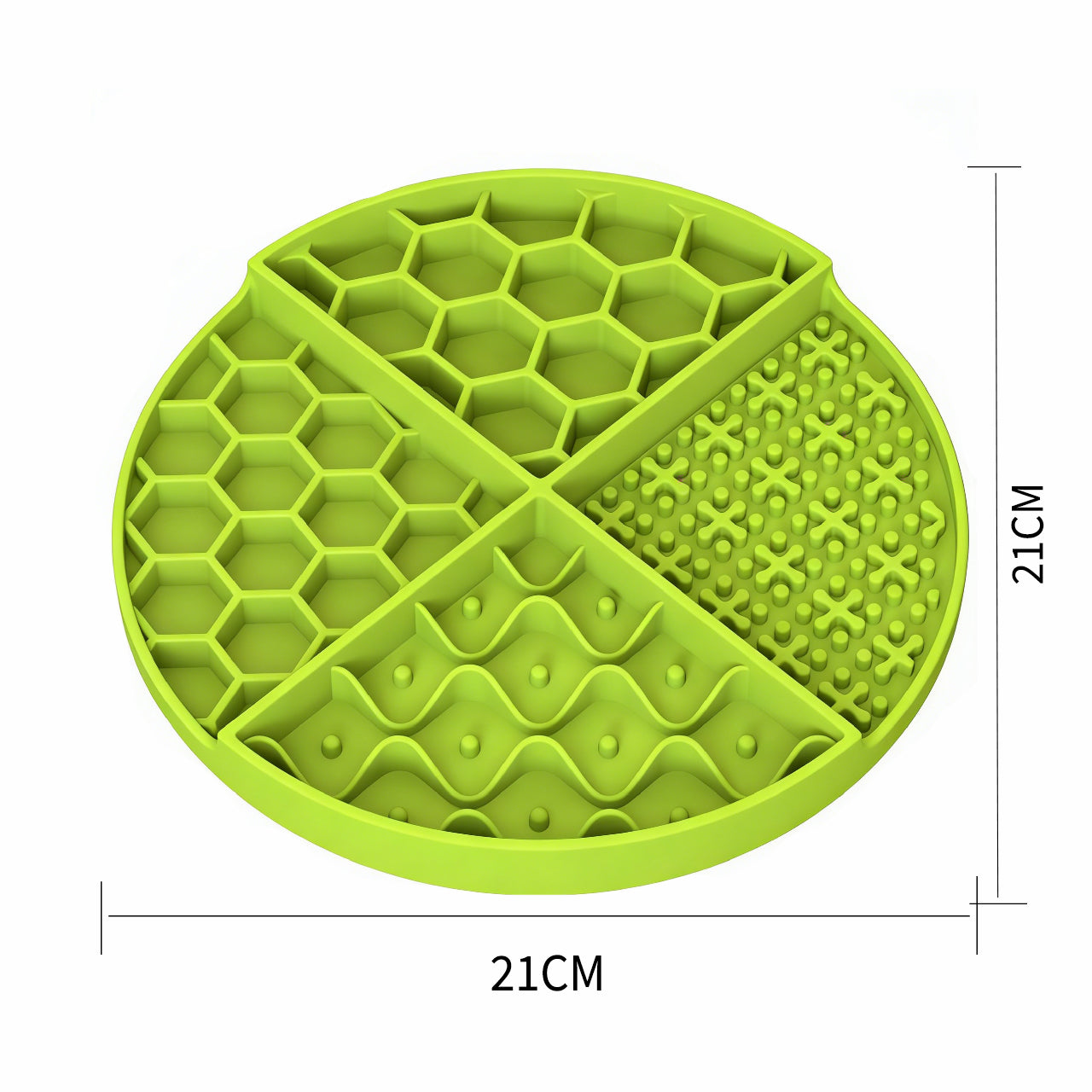 Round Pet Lick Mat Treat Dispenser