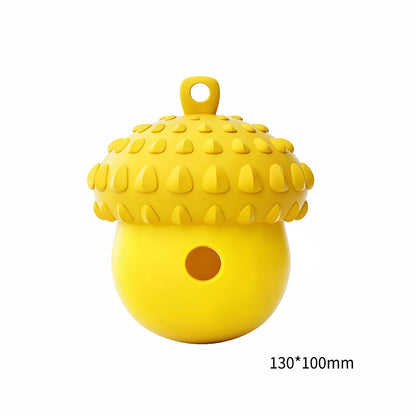 Acorn-Shaped IQ Treat Snuffle Ball
