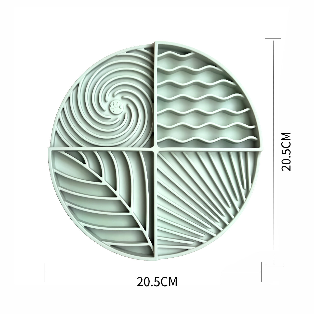 The 4-Zone Enrichment Lick Pad