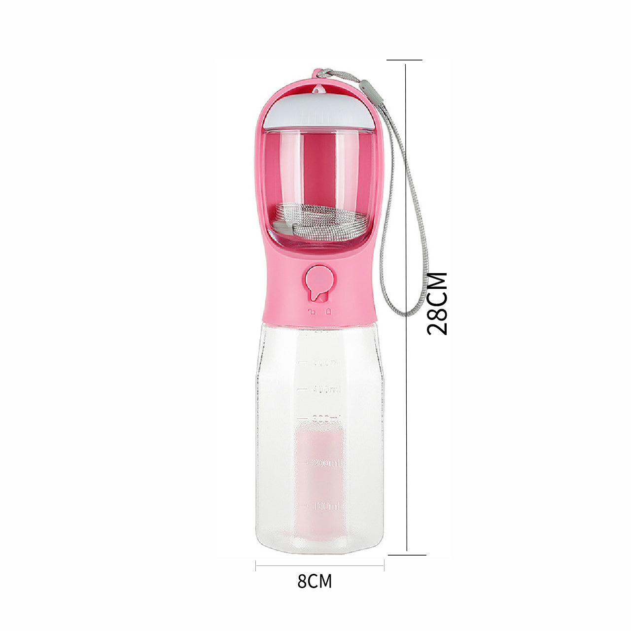 3-in-1 Pet Water Bottle & Feeder