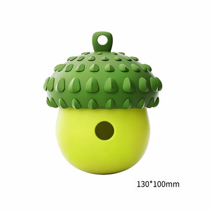 Acorn-Shaped IQ Treat Snuffle Ball
