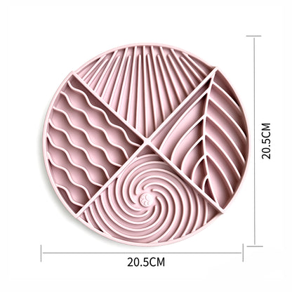 The 4-Zone Enrichment Lick Pad