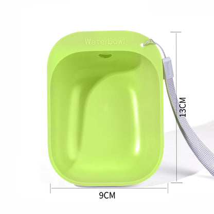 Pet Water Dispenser with Leash Attachment
