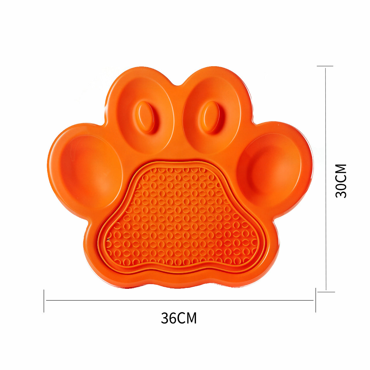 Paw-Shaped Slow Feeder & Lick Bowl