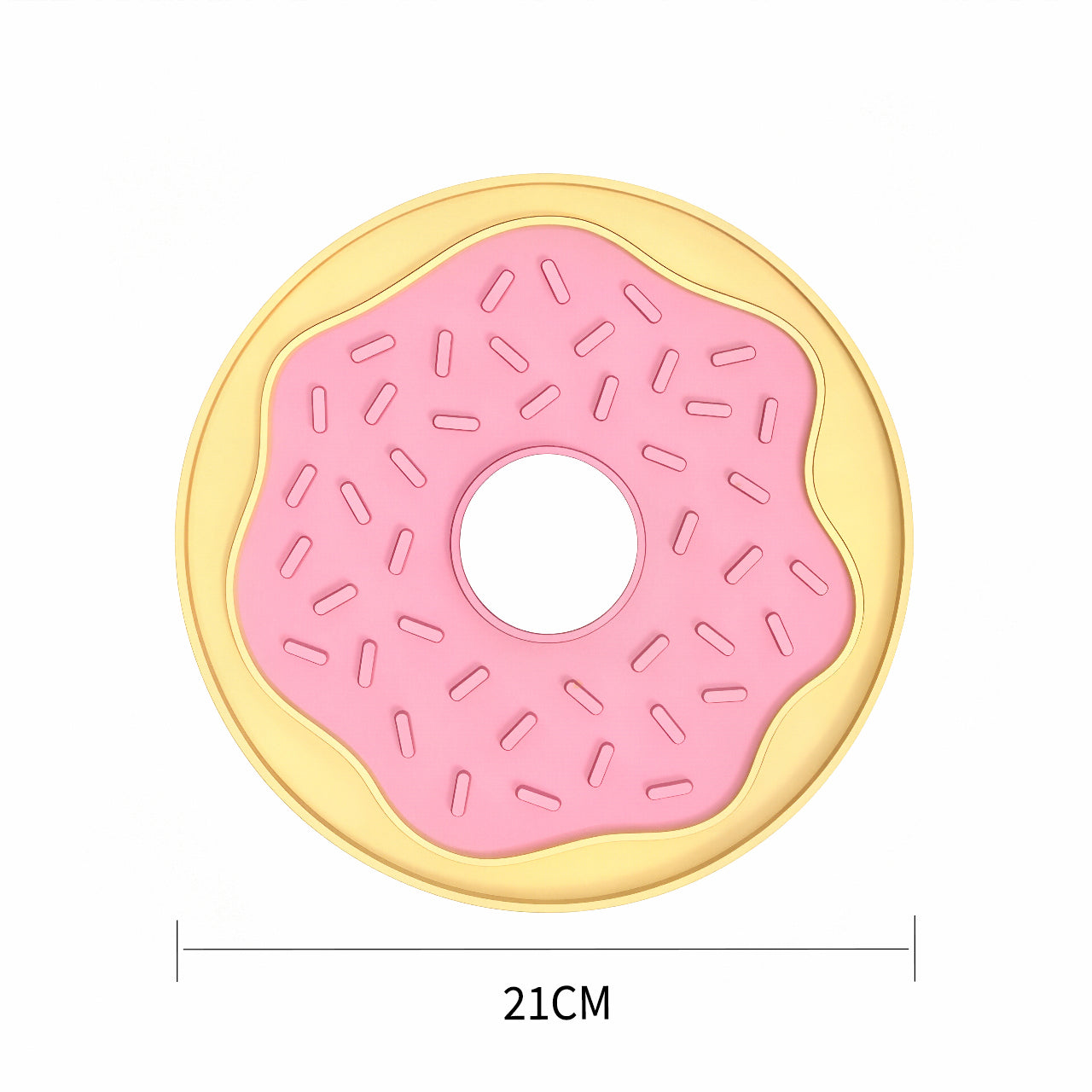 Pizza Puzzle Silicone Suction Lick Pad