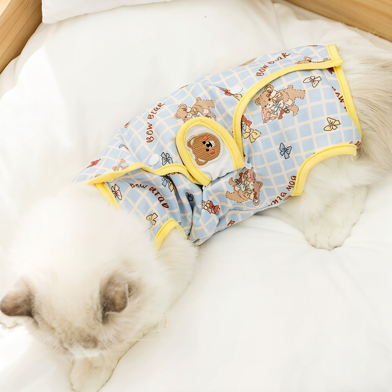 Breathable 4-Leg Recovery Suit for Pets