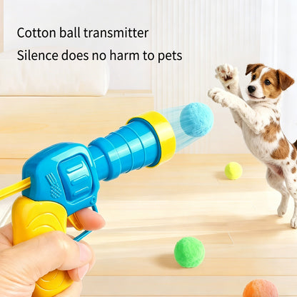 Silent-Launch Pet Toy Gun