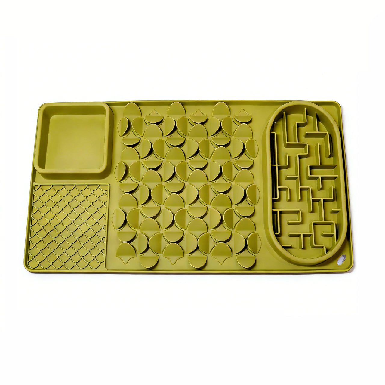 Multi-Zone Silicone Pet Lick Mat