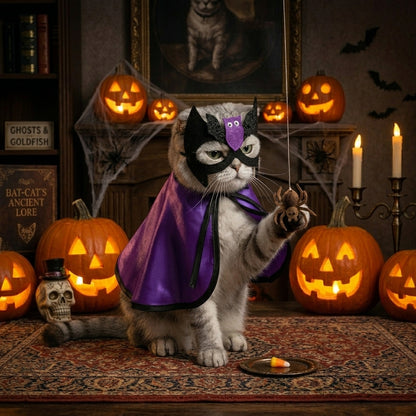 Halloween Pet Bat Costume Set