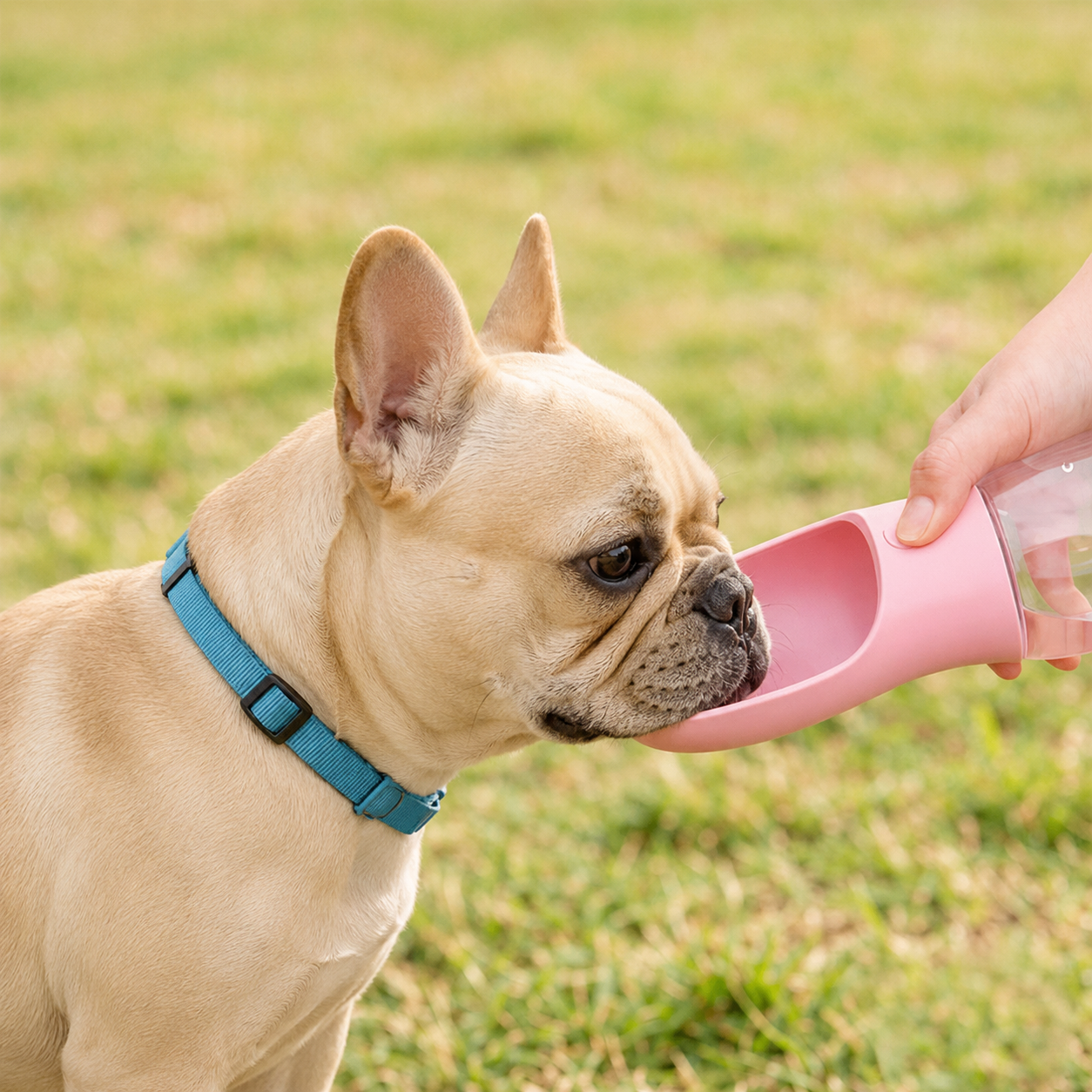 3-in-1 Pet Water Bottle & Feeder
