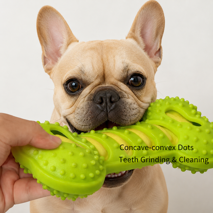 Double-Layer Tough Chew Bone Pet Toy