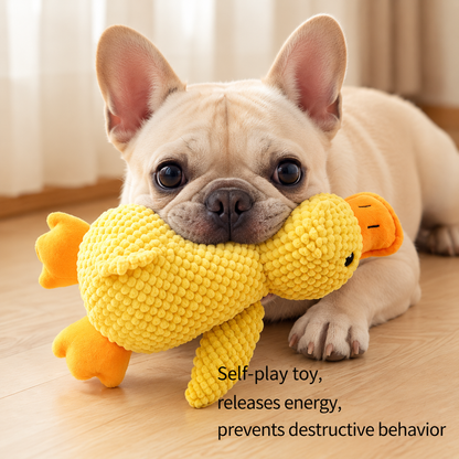 Funny Yellow Duck Squeaky Toy