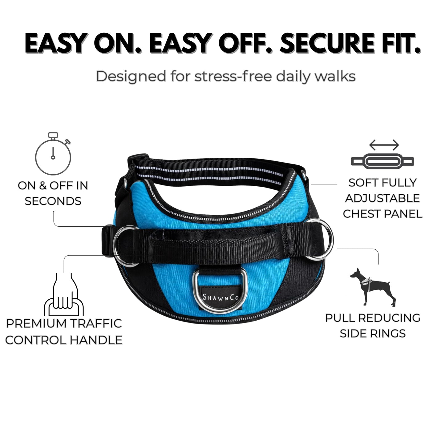 French Bulldog No Pull Harness