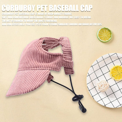 Adjustable Pet Sun Hat for Dogs & Cats