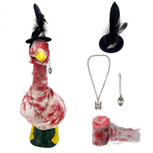 Halloween Bloody Horror Porch Goose Outfit