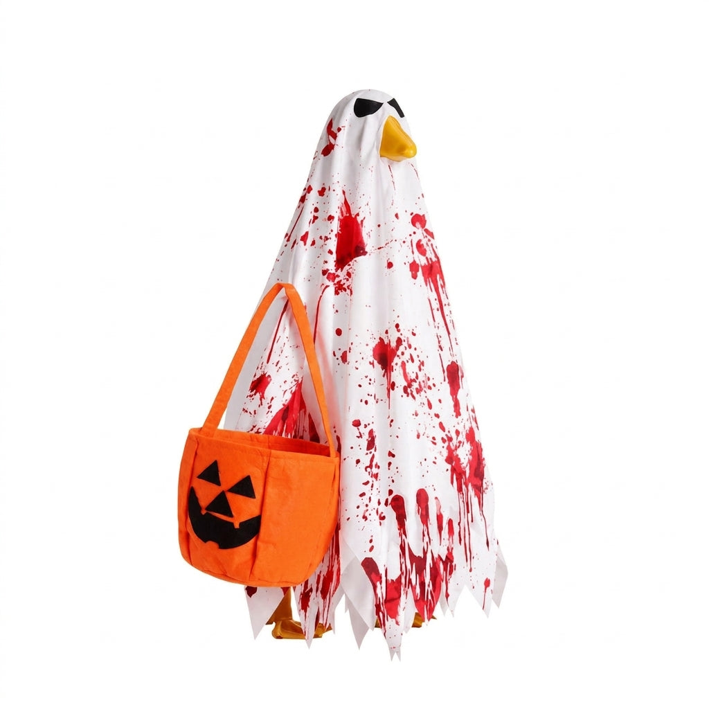 Cute Spooky Halloween Ghost Goose Costume