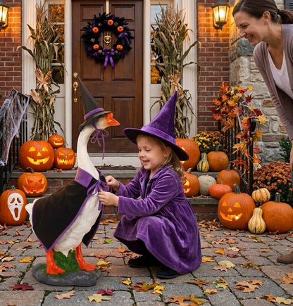 Halloween Porch Goose Outfit Set