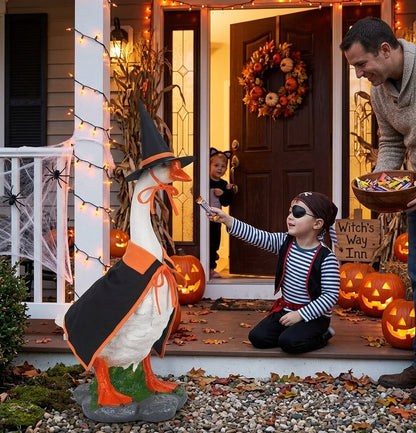 Halloween Porch Goose Outfit Set