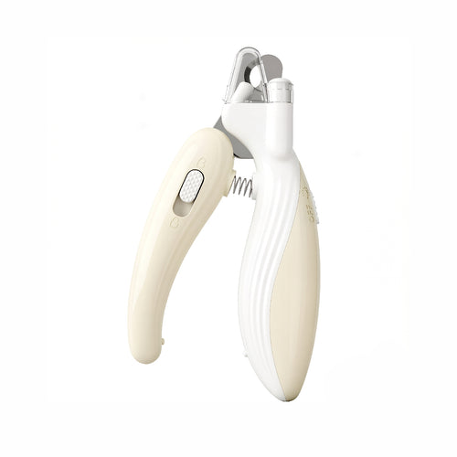LED Pet Nail Clippers with Anti-Splash Shield