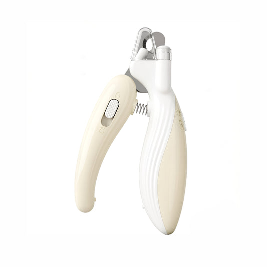 LED Pet Nail Clippers with Anti-Splash Shield