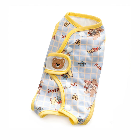 Breathable 4-Leg Recovery Suit for Pets