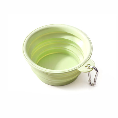 Macaron Collapsible Silicone Pet Bowl