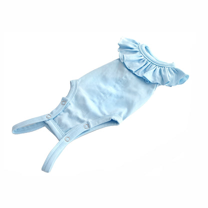 Ruffled Soft Pet Recovery Tank Top