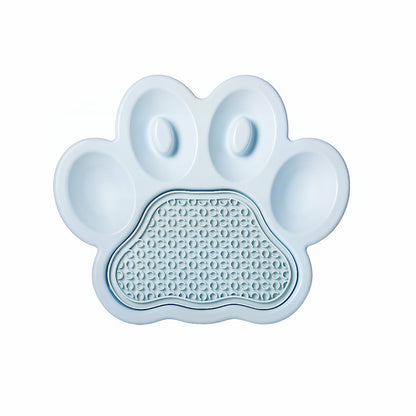 Paw-Shaped Slow Feeder & Lick Bowl