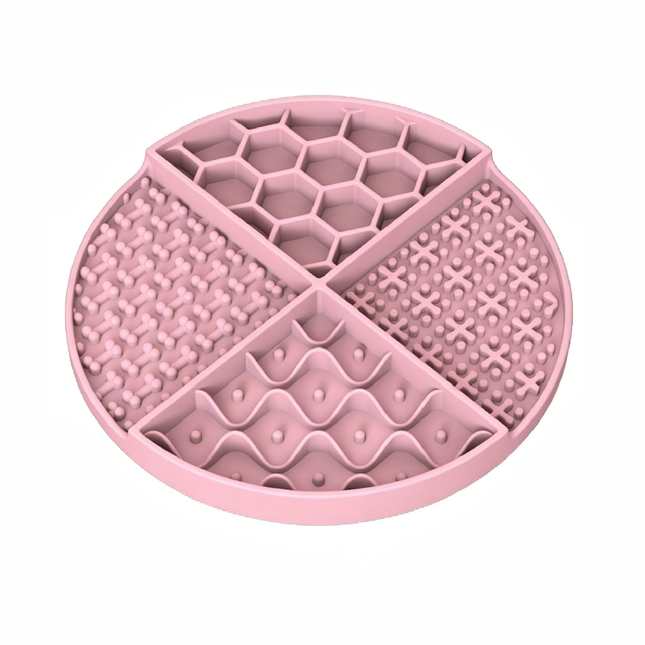 Round Pet Lick Mat Treat Dispenser
