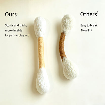 Cotton-Swab Shaped Pet Teaser Wand