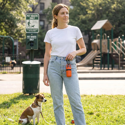 Portable 6-Claw Dog Pooper Scooper with Waste Bags for Outdoor Walks