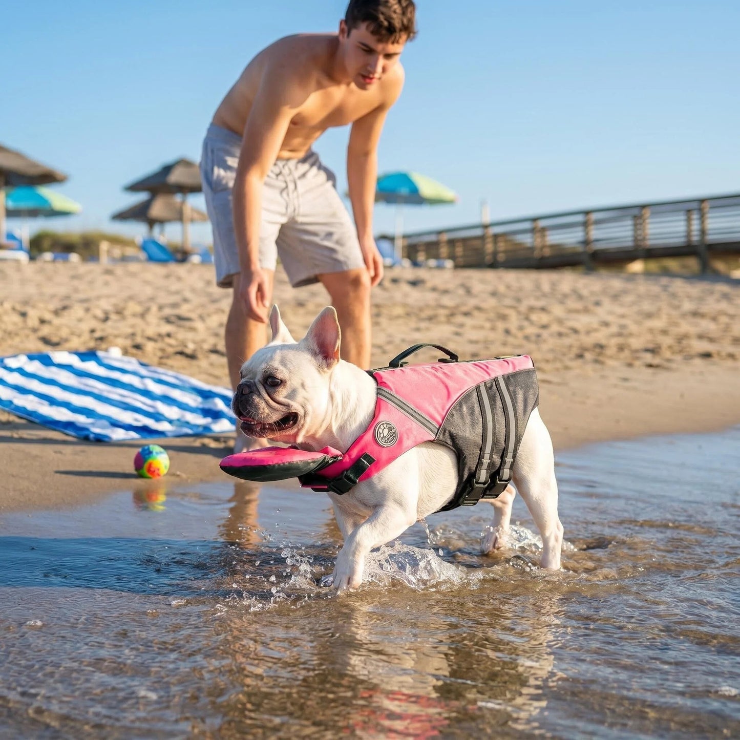 Pink Dog Life Jacket